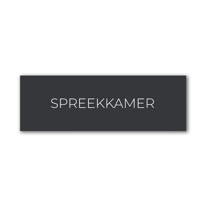 Label2X deurbordje bedrijf Deurbordje bedrijf spreekkamer woonaccessoires homedecoratie