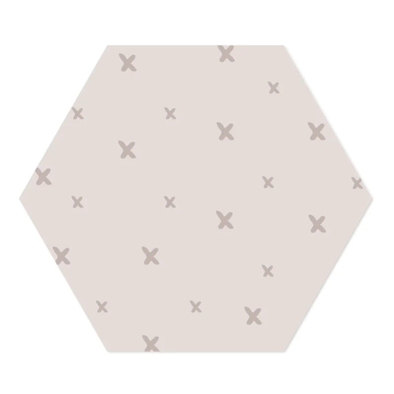 Label2X Hexagon kruisjes woonaccessoires homedecoratie