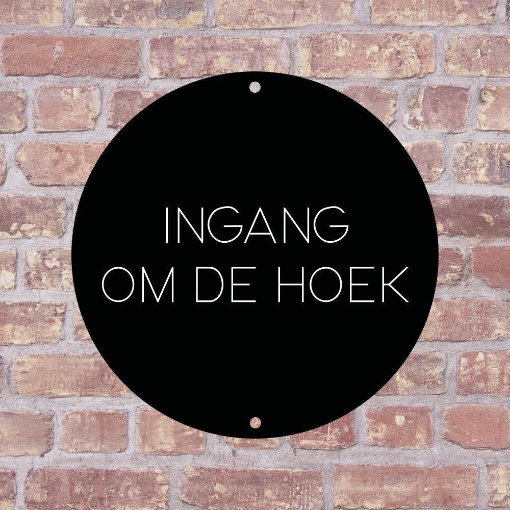 Label2X Ingang om de hoek woonaccessoires homedecoratie