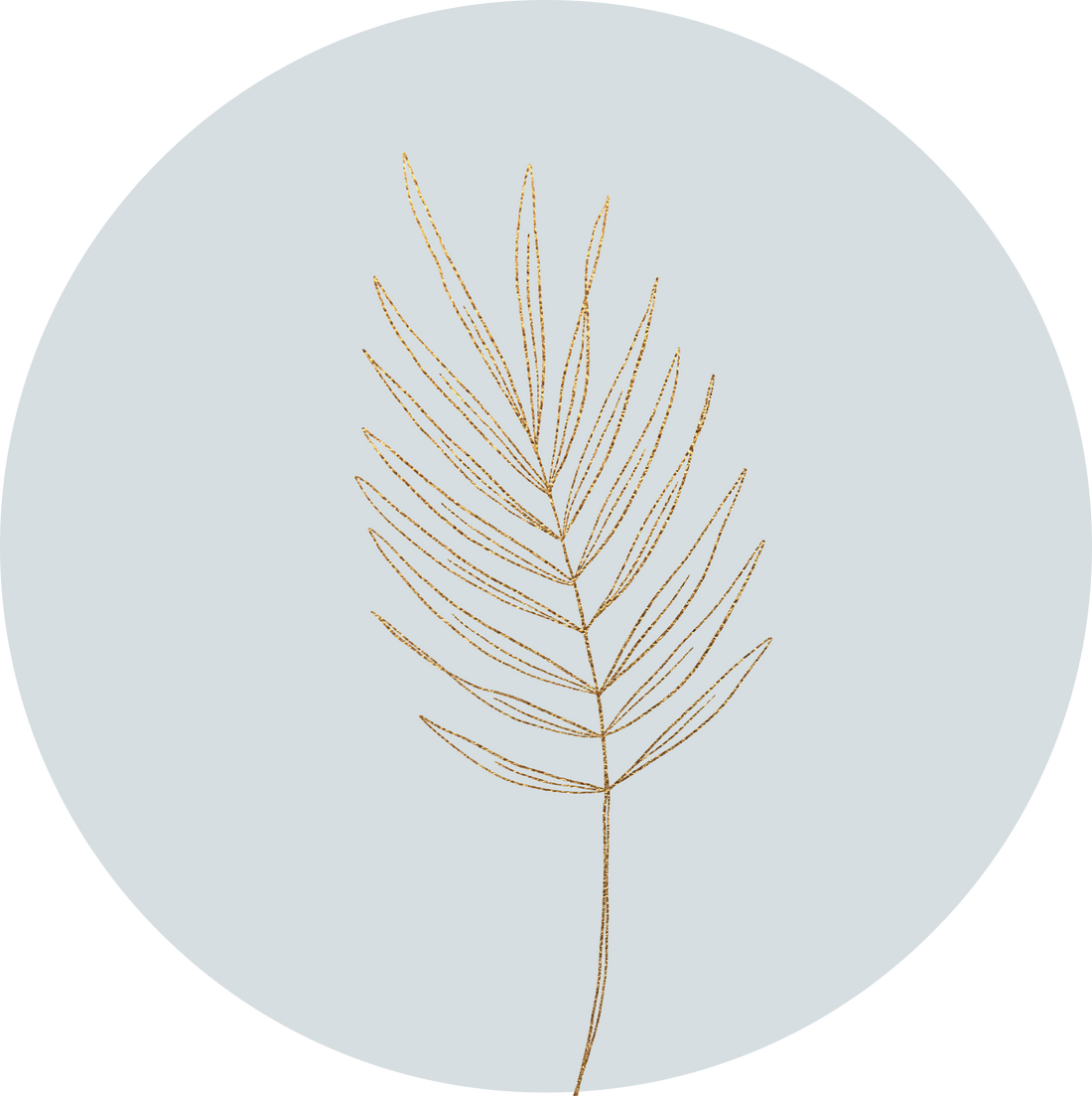 Label2X Leaf blue Forex 20 cm beschadigd woonaccessoires homedecoratie