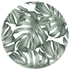 Label2X Leaf groen Forex 40 cm woonaccessoires homedecoratie