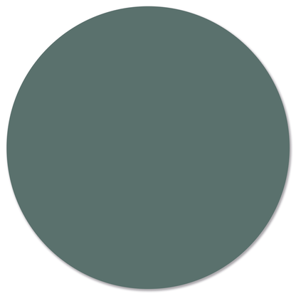 Label2X Muurcirkel Muurcirkel effen green