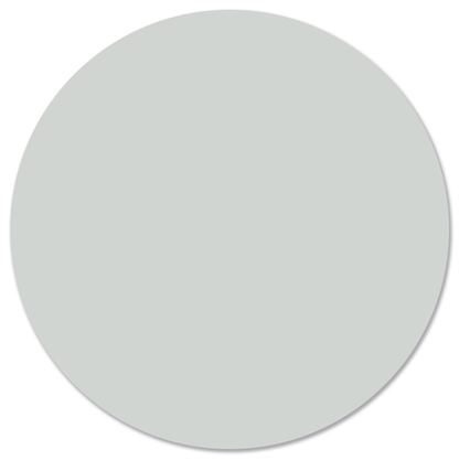 Label2X Muurcirkel Muurcirkel effen pale green