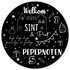 Label2X Muurcirkel Muurcirkel Sint & Piet
