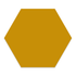 Label2X Muurhexagon kids Muurhexagon kids okergeel
