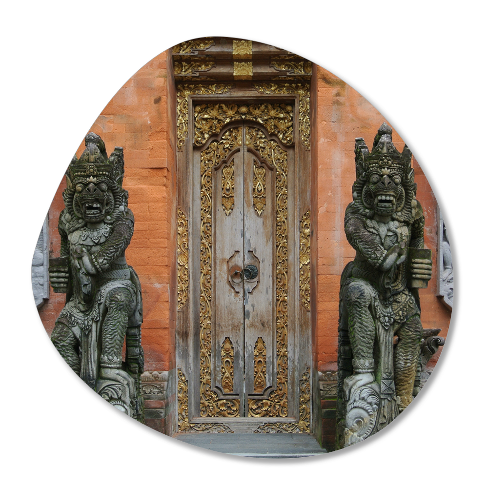 Label2X Muurvorm organisch Organische vorm door woonaccessoires homedecoratie