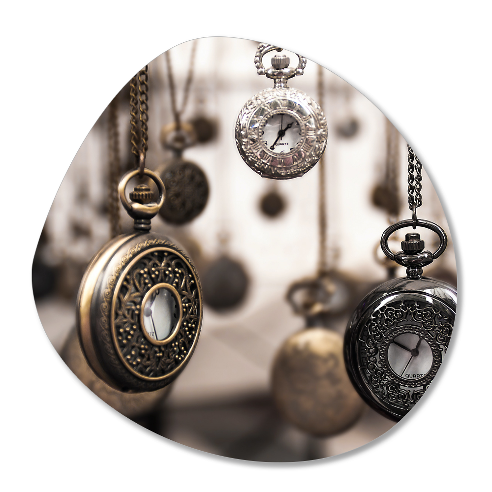 Label2X Muurvorm organisch Organische vorm time woonaccessoires homedecoratie