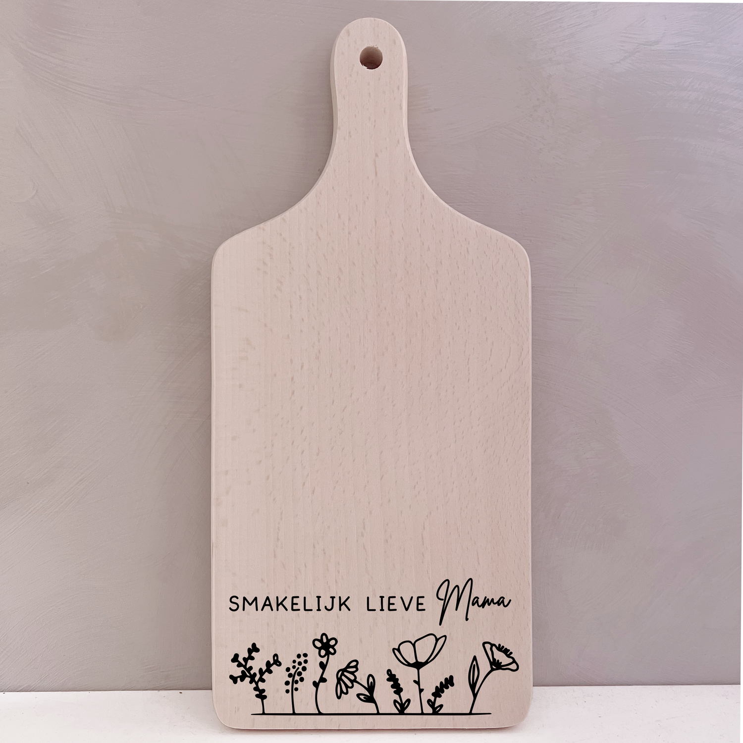 Label2X Plankje smakelijk lieve mama verticaal woonaccessoires homedecoratie