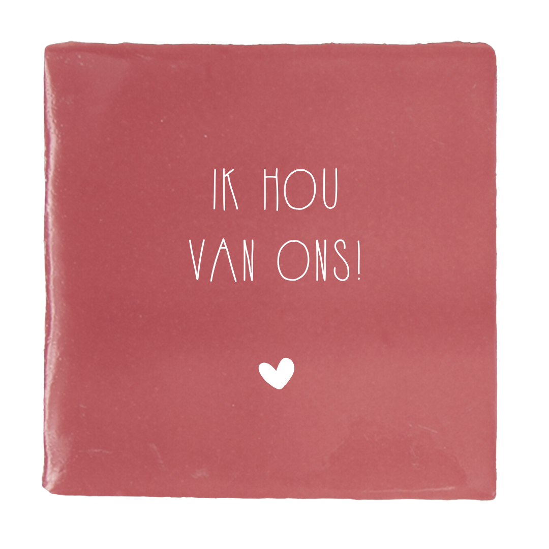 Label2X Roze met wit / Nee ik hoef er geen extra&