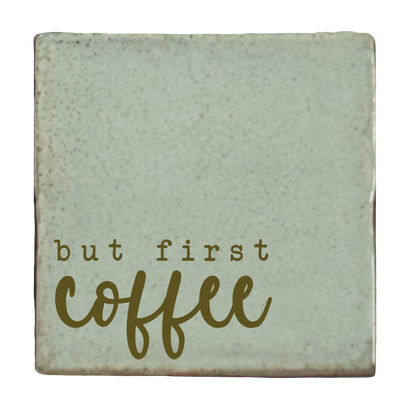 Label2X Tegeltje but first coffee woonaccessoires homedecoratie