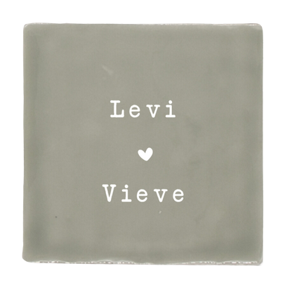 Label2X Tegeltje liefde woonaccessoires homedecoratie