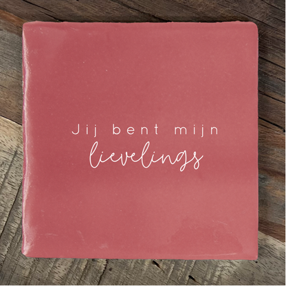 Label2X Tegeltje met eigen tekst woonaccessoires homedecoratie