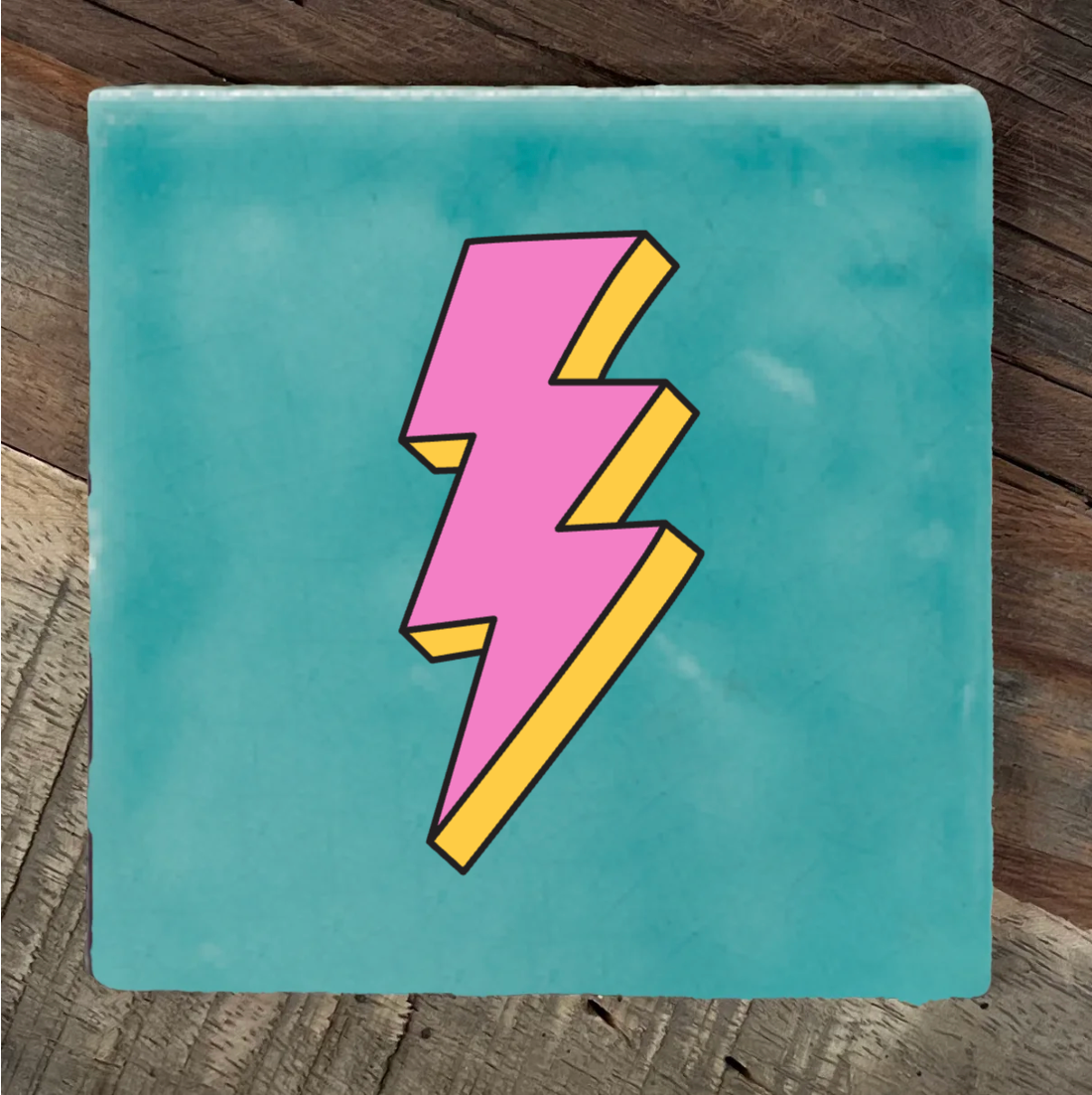 Label2X Tegeltje retro woonaccessoires homedecoratie