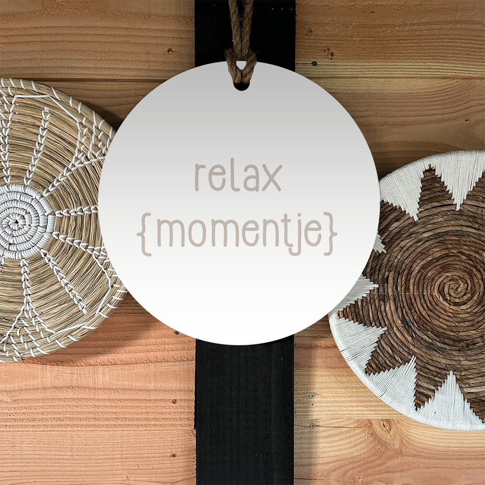 Label2X Tuincirkel Tuincirkel relaxmomentje woonaccessoires homedecoratie