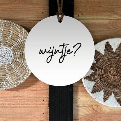 Label2X Tuincirkel Tuincirkel wijntje? woonaccessoires homedecoratie