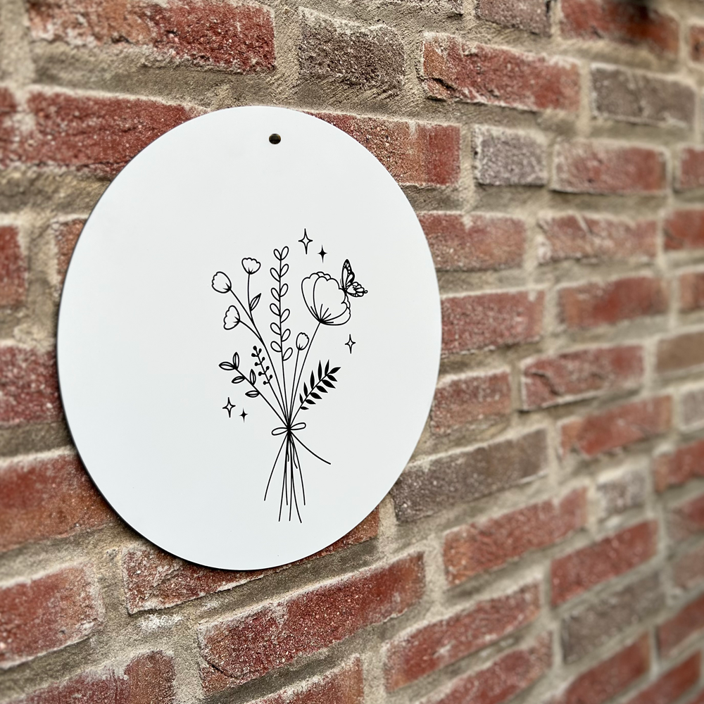 Label2X Tuincirkel Tuincirkel wijntje? woonaccessoires homedecoratie