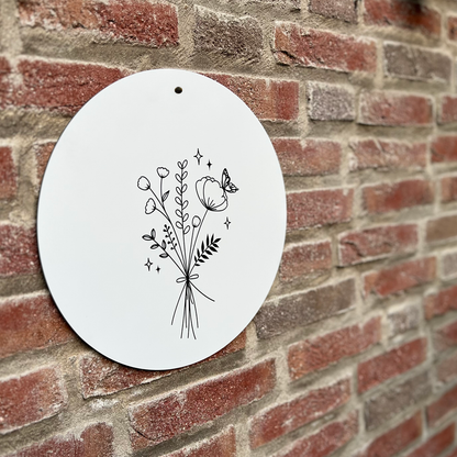 Label2X Tuincirkel Tuincirkel wijntje? woonaccessoires homedecoratie