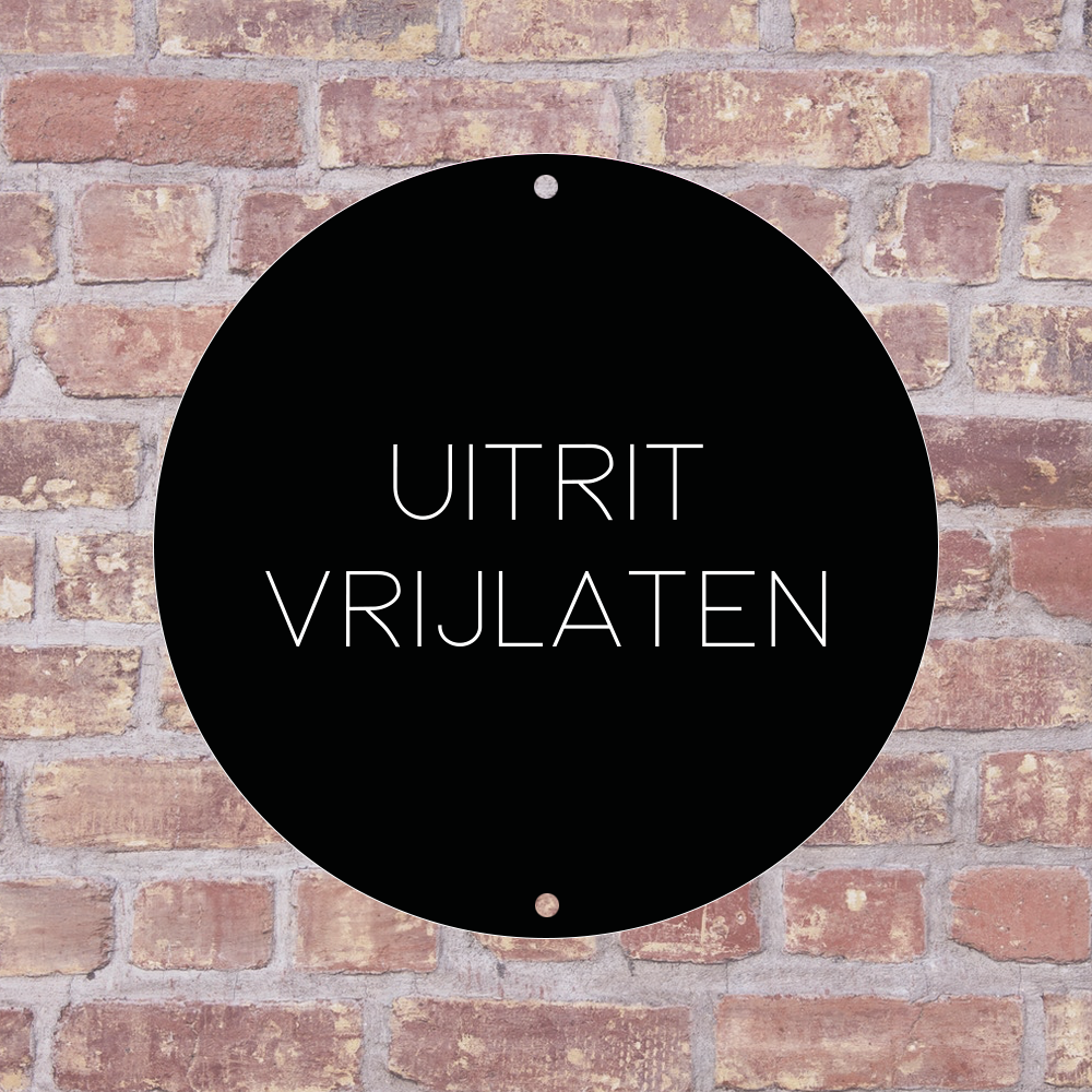 Label2X Uitrit vrijlaten woonaccessoires homedecoratie