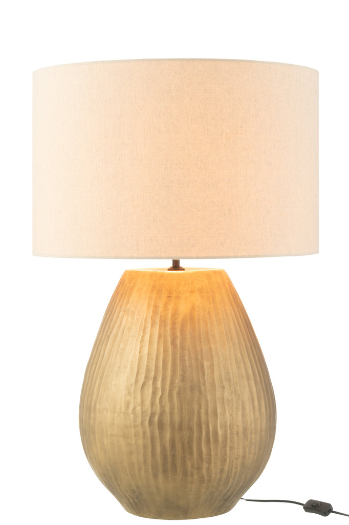 Lamp+Shade Nebu Ronde Keramische Grote Goud