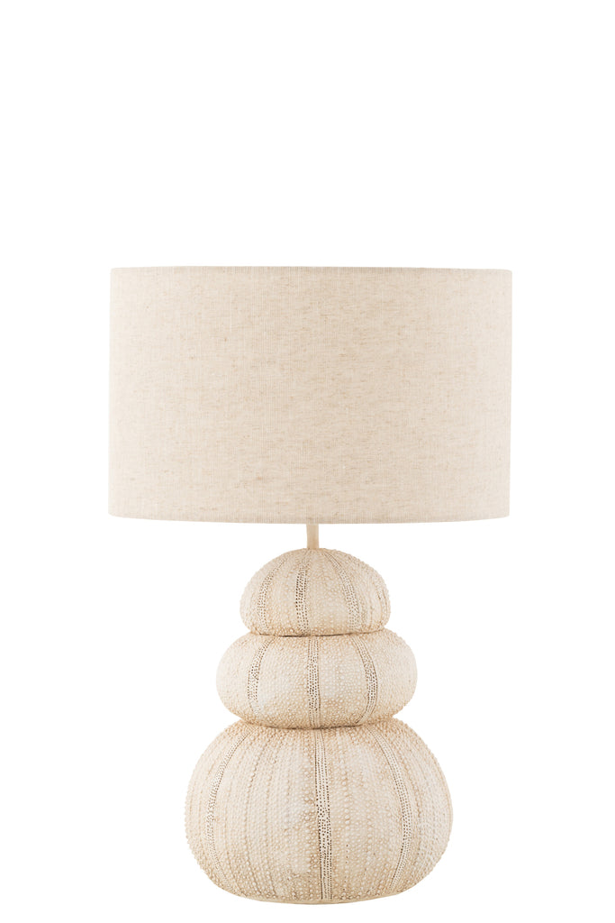 Lamp Tafel Zee-egel Poly Beige