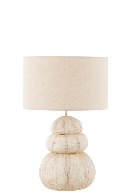 Lamp Tafel Zee-egel Poly Beige