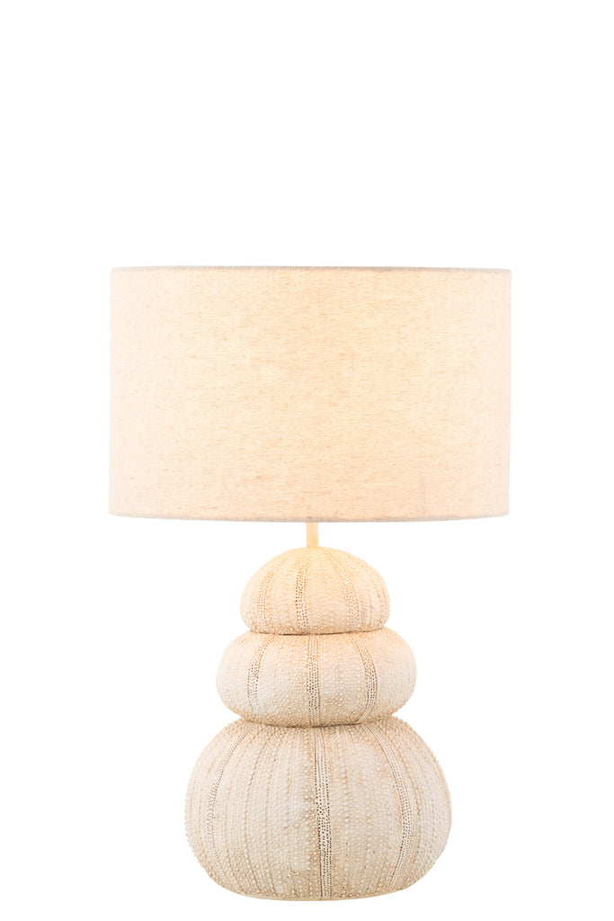 Lamp Tafel Zee-egel Poly Beige