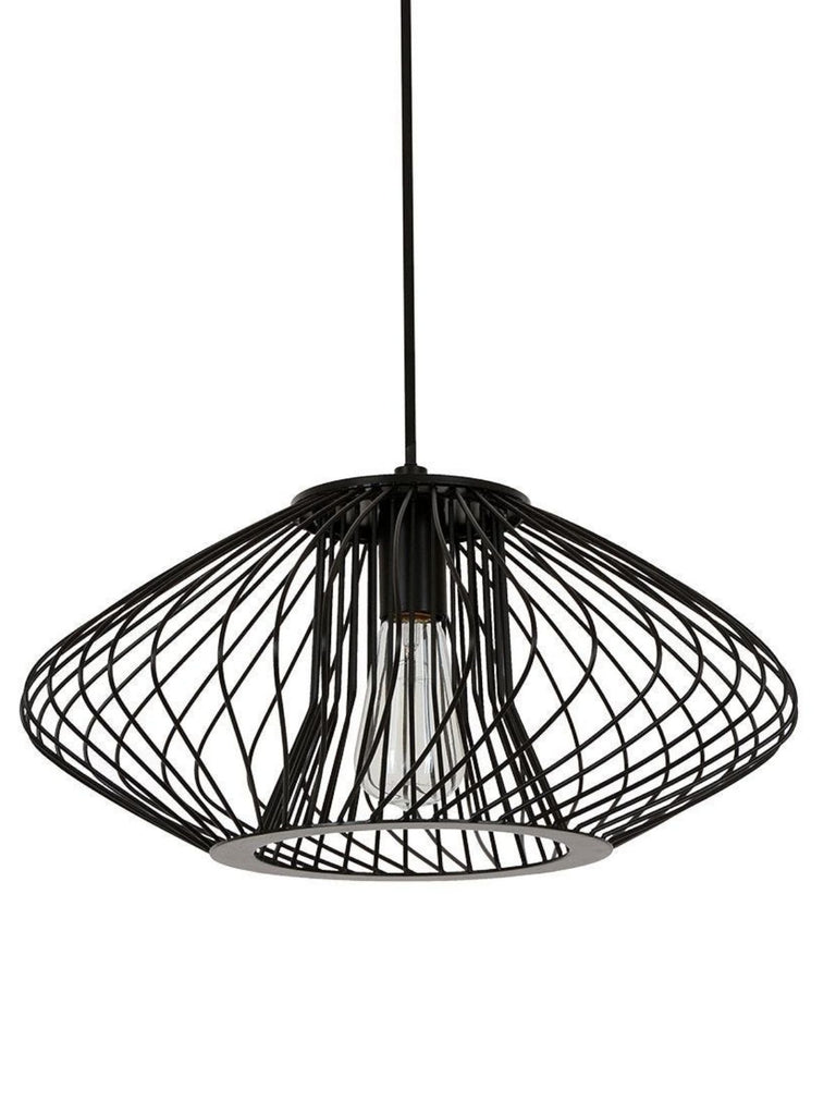 Lucci decor - PHEONIX plafondlamp, klein, squat, zwart