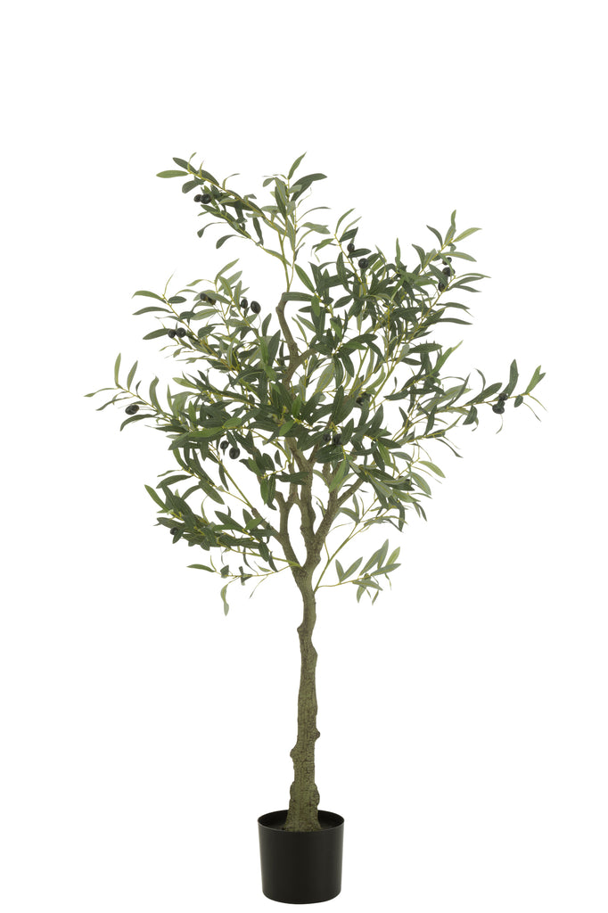 Olijfboom Pot Kunstmatig Groen Klein