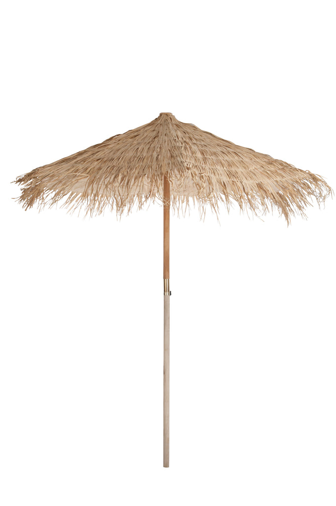 Parasol, stro Natuurlijk Groot
