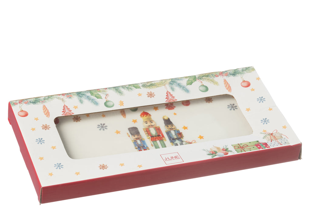 Schaal Notenkraker Geschenkdoos Keramiek