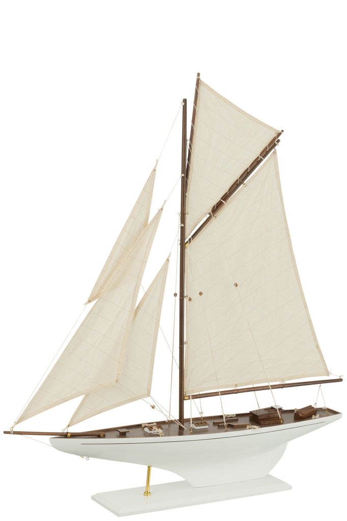 Sailboat Paulownia Wood Mix Large