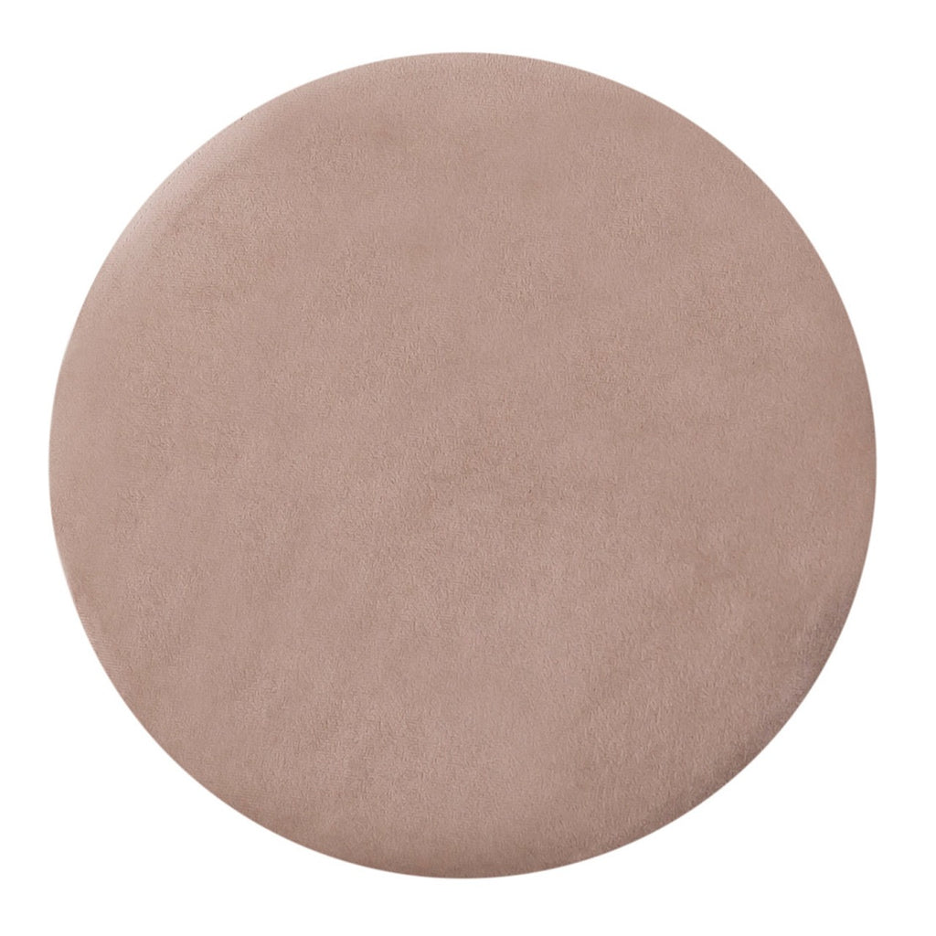 Samt Hocker 2e keus Samt Poef Ø 31 H 43 cm Zithocker Zitpoef Velours Hocker belastbaar tot 150 kg