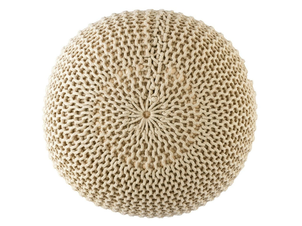 Poef ø 55cm voor binnen, patio, tuin