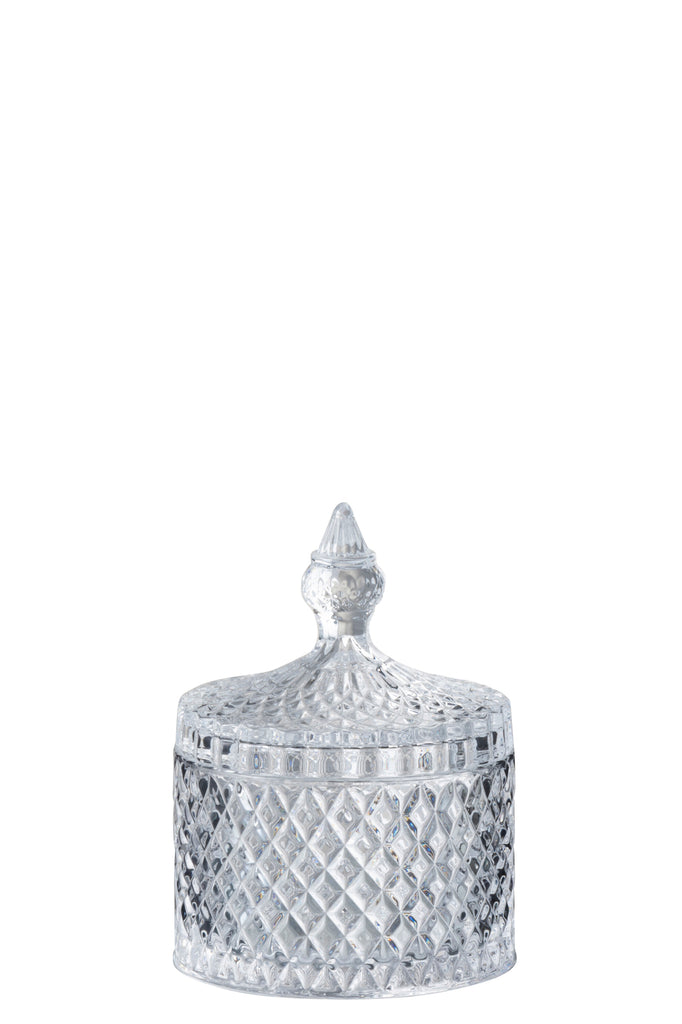 Opslagpot Snijcilinder Glas Transparant Middelgroot