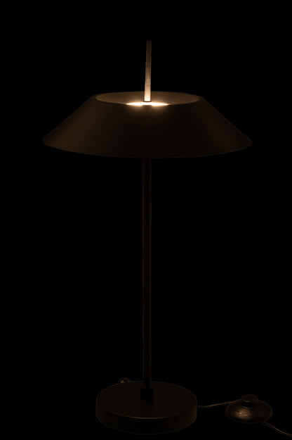 Tafellamp LED Metaal Zwart