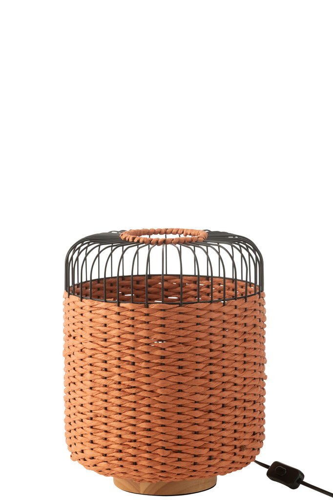 Tafellamp Metaal Oranje