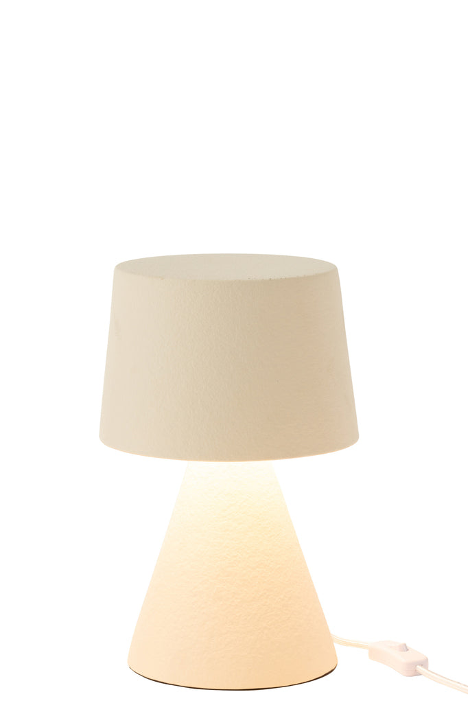 Tafellamp Kleine Kap Steengoed Beige