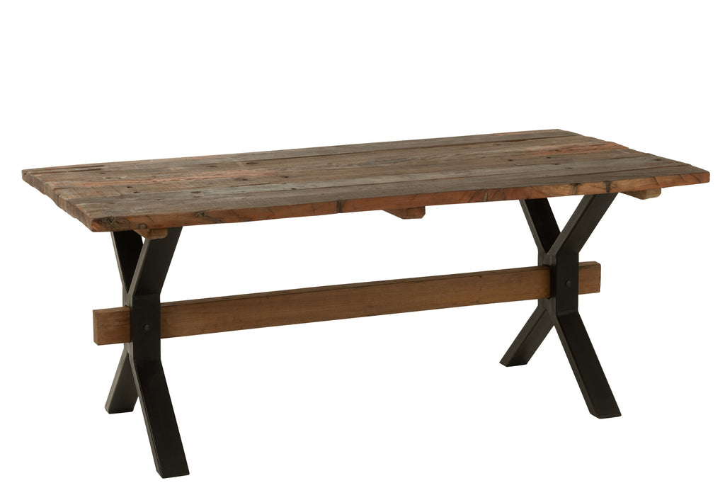 Tafel Vintage Hout Bruin