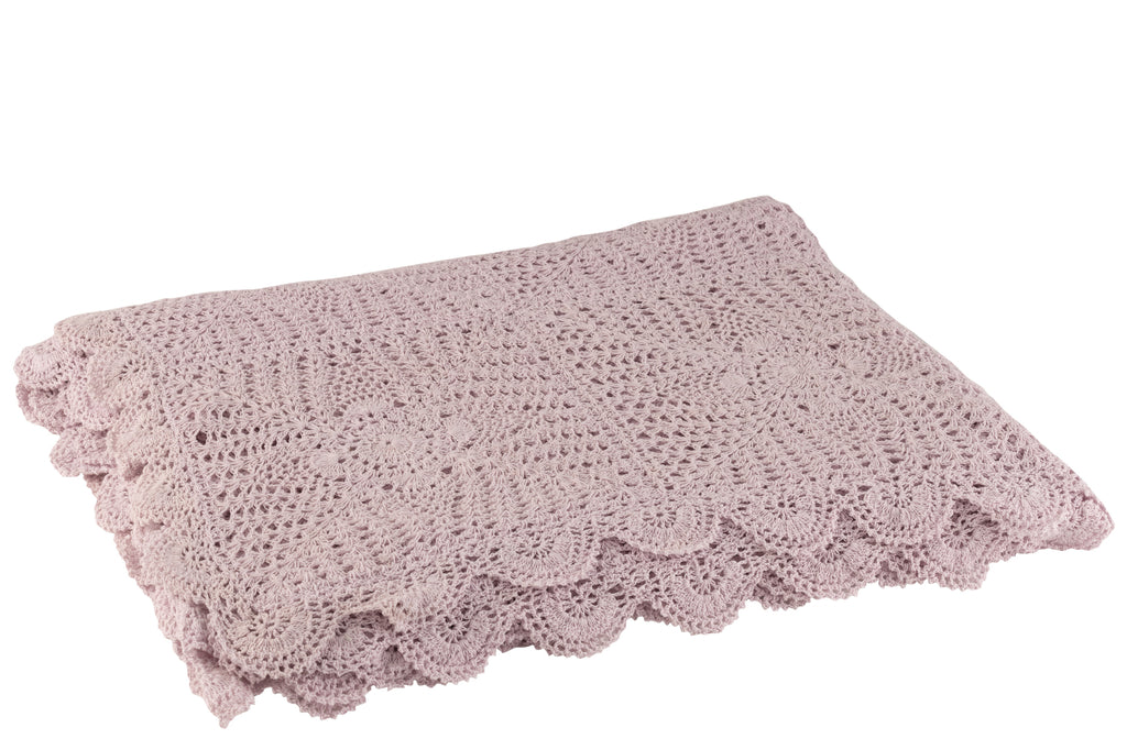 Tafelkleed Mia Kant Katoen Violet