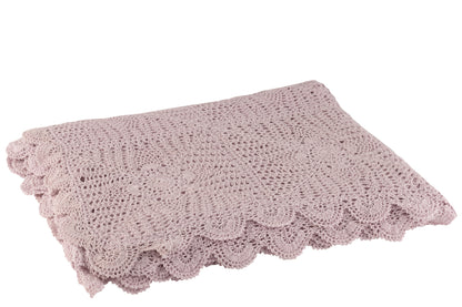 Tafelkleed Mia Kant Katoen Violet