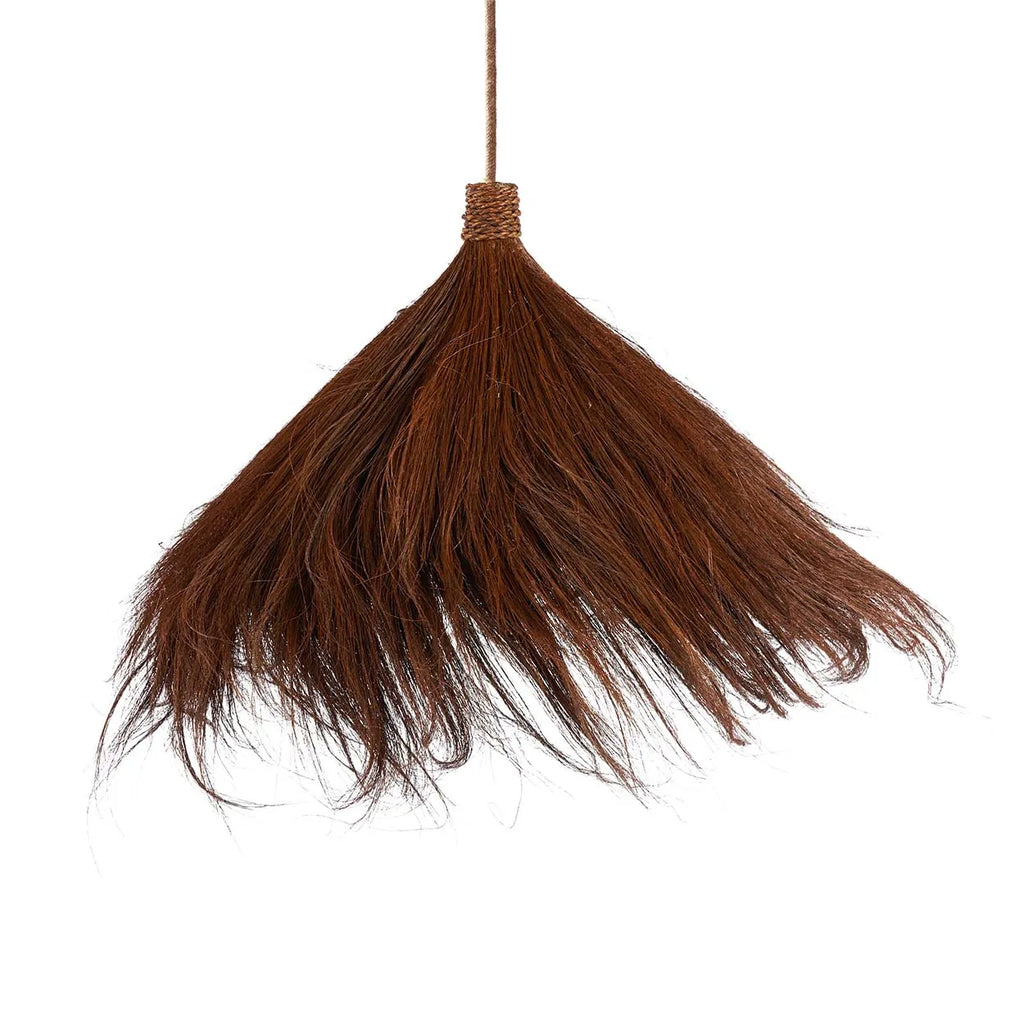 De Rayung Hut hanglamp, kleur: terracotta - L