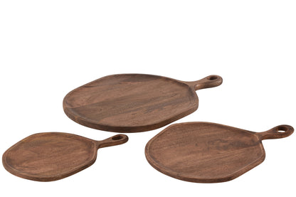 Plank Goa Mango Hout Bruin Groot