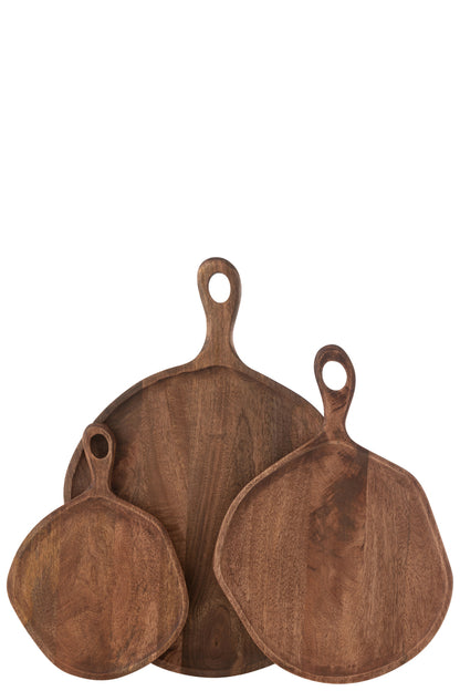 Plank Goa Mango Hout Bruin Groot