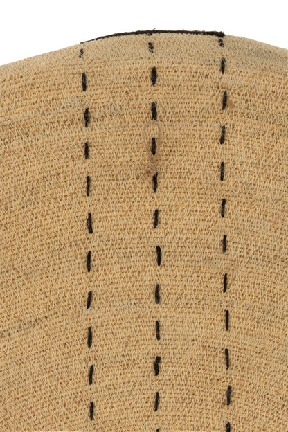 Lade Wanddecoratie Gestippelde Lijnen Zeegras Natuur/Zwart