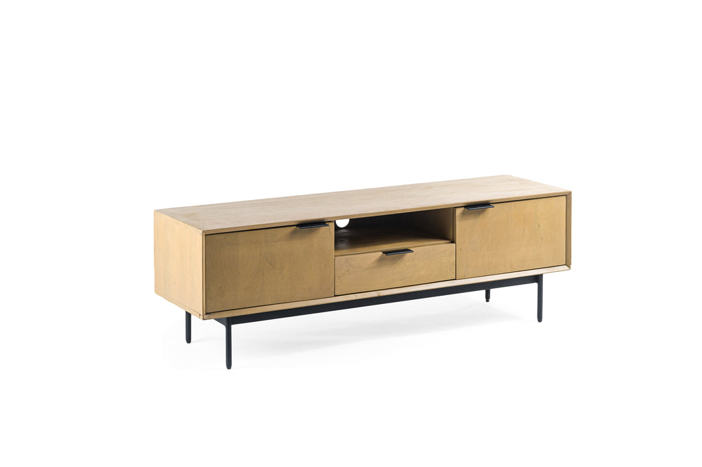 TV cabinet 2D, 140 cm, B180 natural