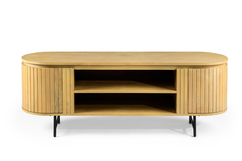 TV cabinet 2D, 155 cm, B180 natural