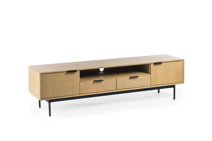 TV cabinet 2D, 170 cm, B180 natural