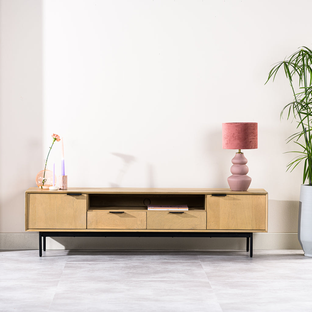 TV cabinet 2D, 170 cm, B180 natural