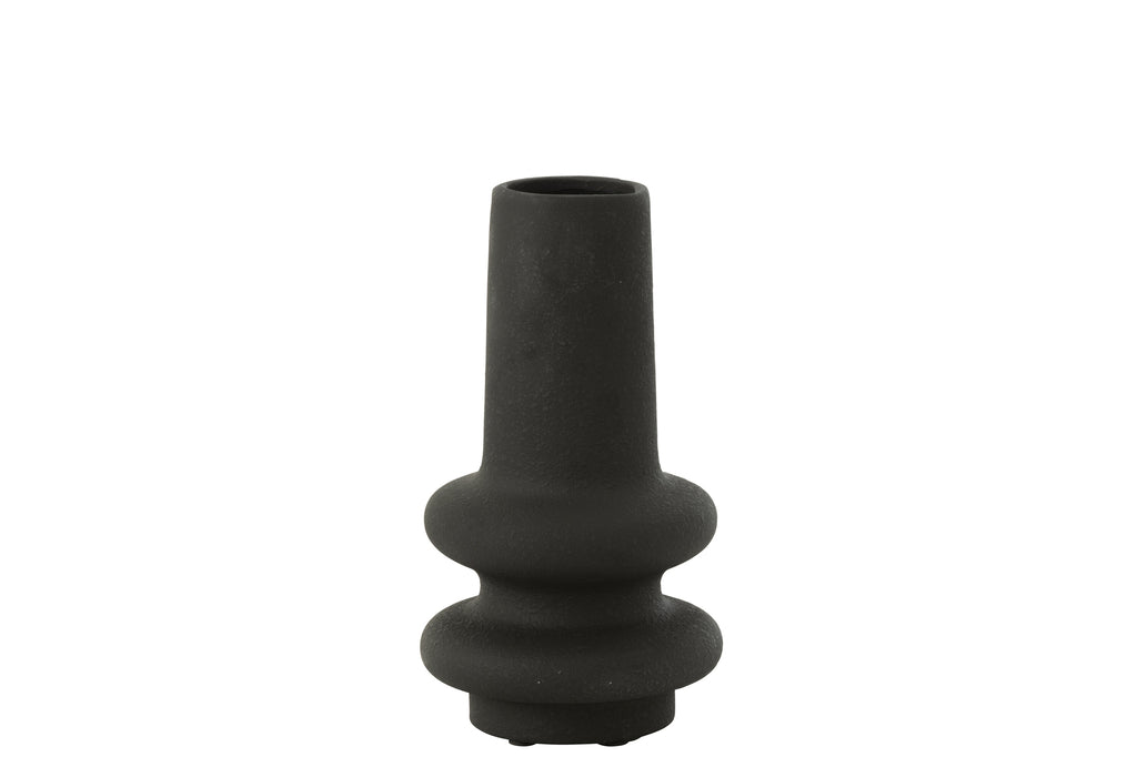 Vase  Lyra Clay Black Small