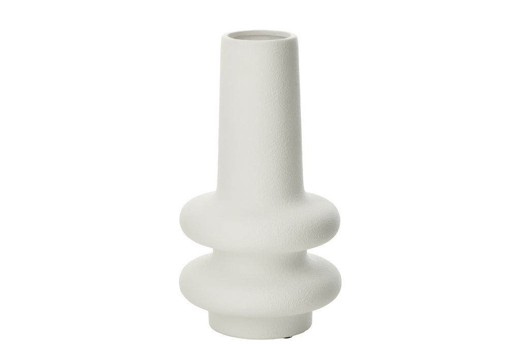 Vase  Lyra Clay White Large